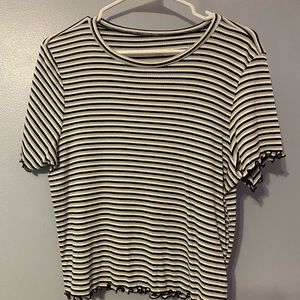 Striped American Eagle Top